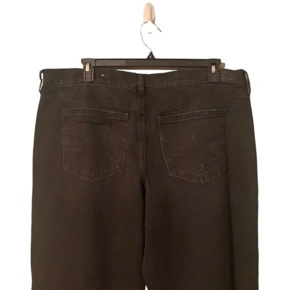 American Eagle AE Women’s Curvy Straight Stretch Jeans Plus Size 20 Baggy Y2K - Picture 4 of 10